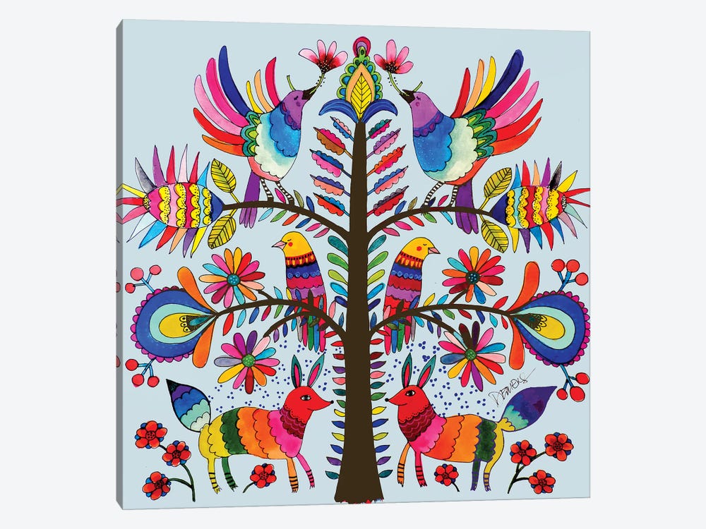 Otomi Colors by Sylvie Demers 1-piece Canvas Art Print