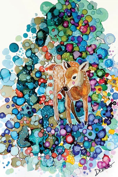 Colorful Abstracts: Apprendre La Vie by Sylvie Demers