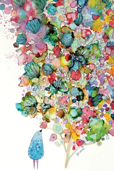 Large Floral & Botanical Art - Canvas Prints: La Beaute En Offrande by Sylvie Demers