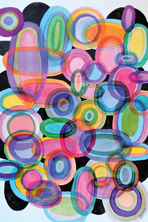 Abstrait 10 by Sylvie Demers wall art