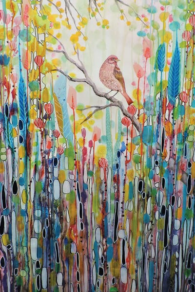 Ce Prientemps Qui Toujours Revient 1 by Sylvie Demers canvas print