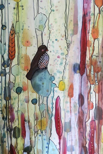 Dreamy Watercolor Artists: Sur La Route by Sylvie Demers