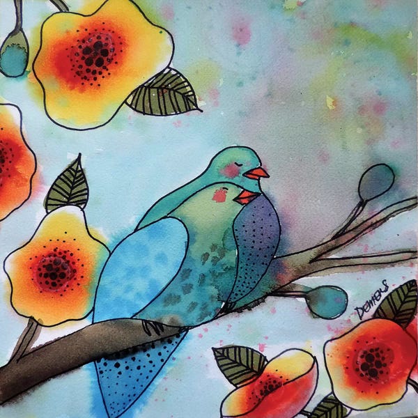 Kids Inspirational Art: Little Bit Longer by Sylvie Demers