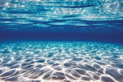 Blue Clarity III by Sean Davey art print