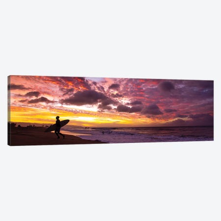 Vog Sunset Canvas Print #SDV250} by Sean Davey Canvas Art