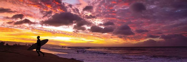 Sean Davey: Vog Sunset by Sean Davey