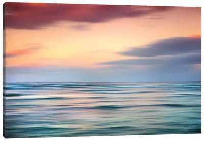 Coastal Blur Canvas Art Print - Sean Davey