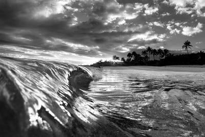 Cosmic Light In Black And Whitew by Sean Davey art print