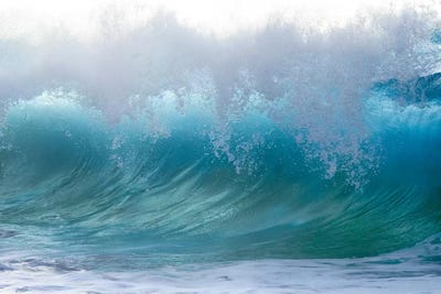 Blue Rumble by Sean Davey framed wall art