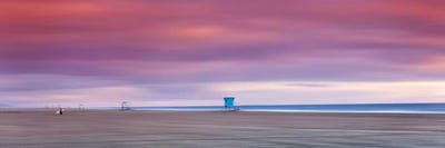 Empty Lifeguard Stands by Sean Davey canvas print