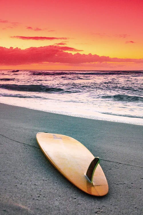 Single Fin Glow by Sean Davey wall art