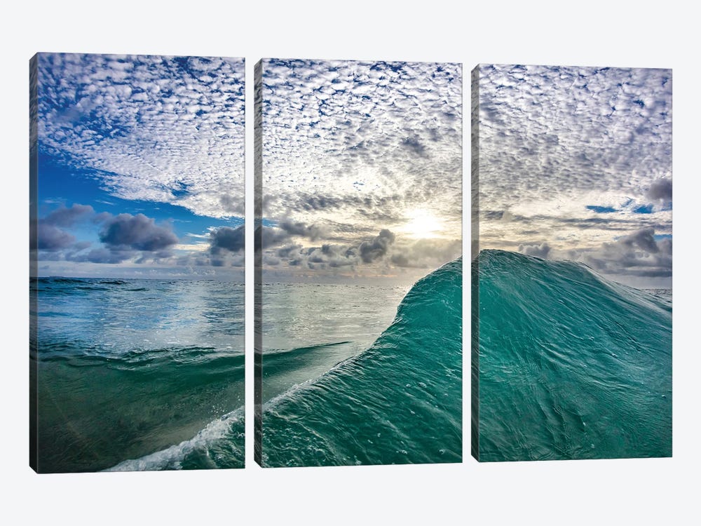 Cloud Particles by Sean Davey 3-piece Canvas Wall Art