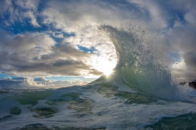 Crescent Light by Sean Davey canvas print