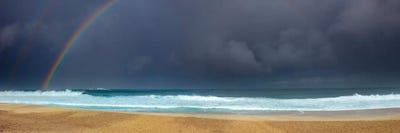 Full Rainbow At Pipe by Sean Davey multi panel art