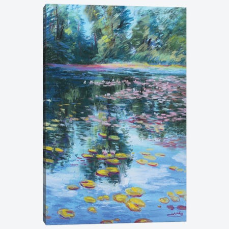 JCAA Plein Air The Mill Pond Canvas Print #SDY17} by Sharon Sunday Canvas Art Print