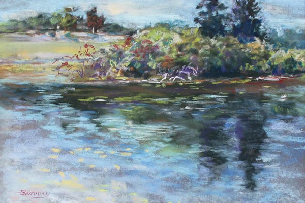 Sharon Sunday: 2 Trees At The Park by Sharon Sunday