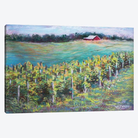 Sandhill Crane Winery View Canvas Print #SDY34} by Sharon Sunday Canvas Art Print