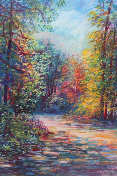 Sharon Sunday: The Path In The Woods by Sharon Sunday