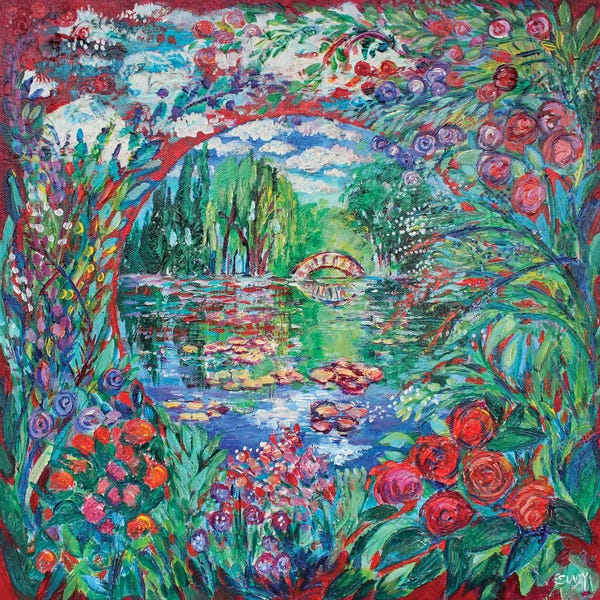 Willow Trees: Through The Looking Glass by Sharon Sunday