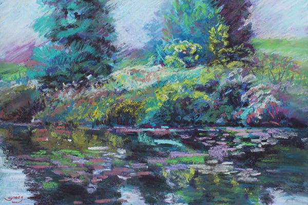 Sharon Sunday: View From The Pond by Sharon Sunday