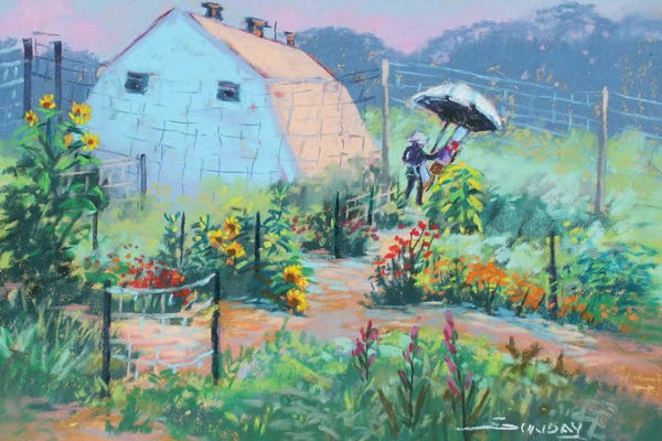 Sharon Sunday: Avé In The Garden by Sharon Sunday