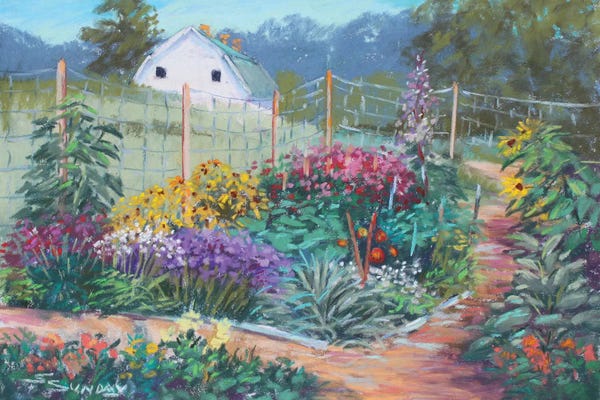 Sharon Sunday: Garden View by Sharon Sunday