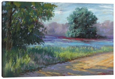 Watkins Lake State Park Canvas Art Print - Sharon Sunday