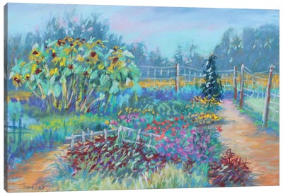 Lisa's Garden Canvas Art Print - Sharon Sunday