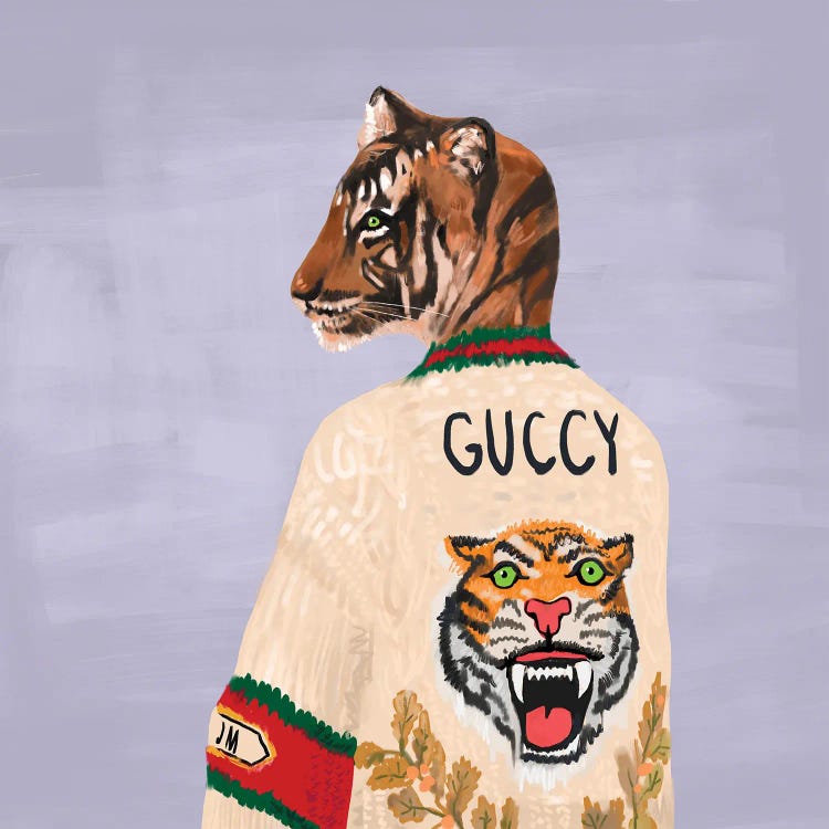 Guccy Tiger by SKMOD wall art