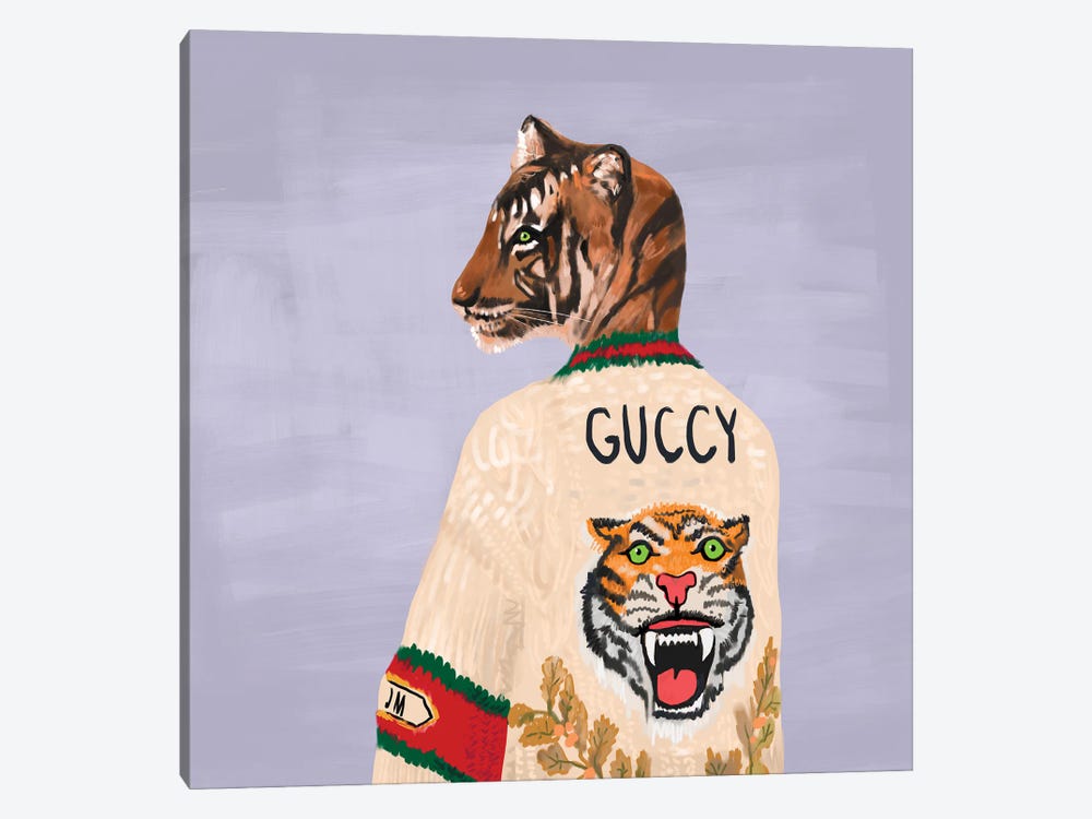 Guccy Tiger by SKMOD 1-piece Canvas Artwork