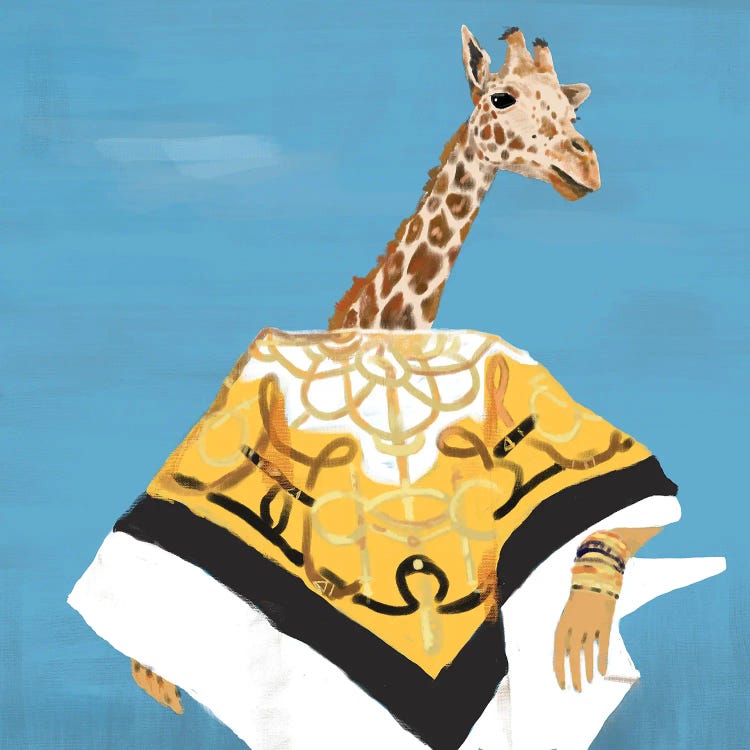 Giraffe In Hermes