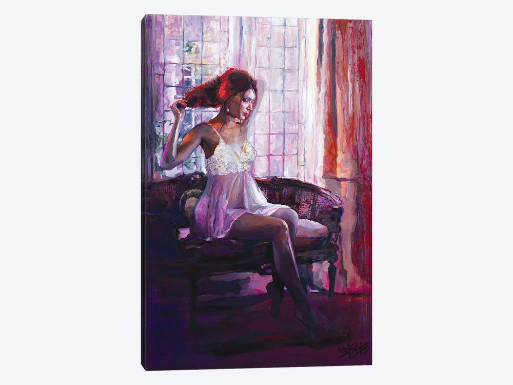 Portrait Of Dahlia by Seth Couture 1-piece Canvas Art