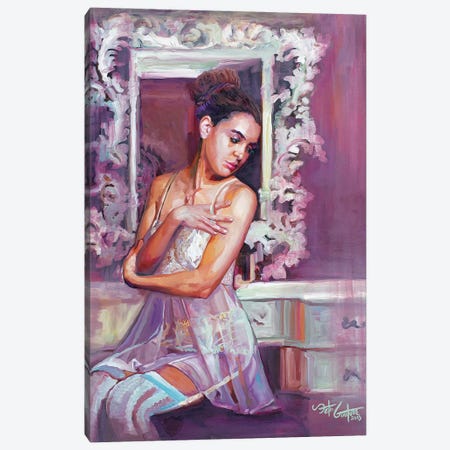 Portrait Of Dorsa Canvas Print #SEC23} by Seth Couture Canvas Art