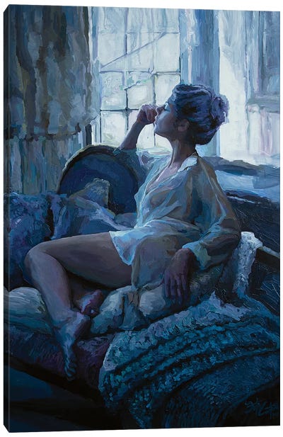 Eleanor And The Window Canvas Art Print - Seth Couture