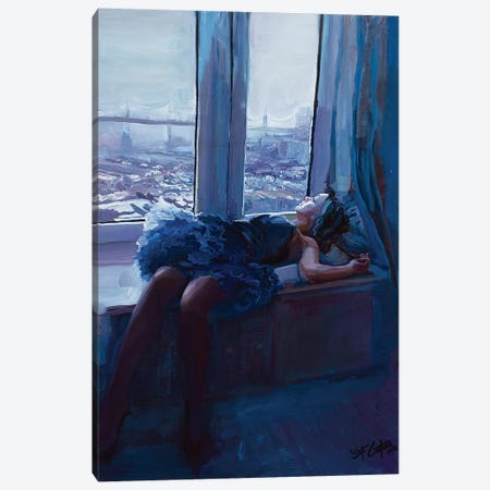 Eliana By The Bay Canvas Print #SEC6} by Seth Couture Art Print