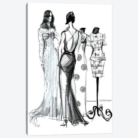 Backstage Canvas Print #SED3} by Mona Shafer-Edwards Canvas Art Print