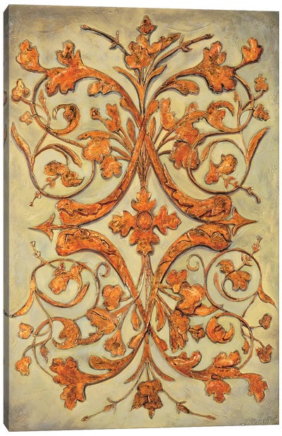 Ornamental Scroll II Canvas Art Print
