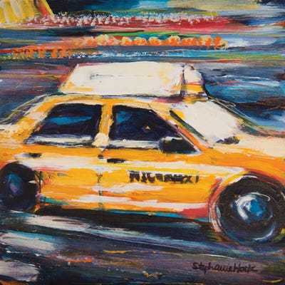 Running A Red by Stephanie Hock art print