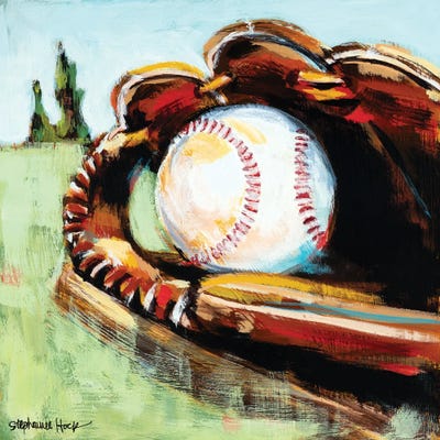 Play Ball by Stephanie Hock multi panel art
