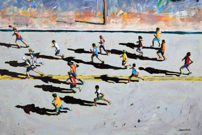 Personal Best by Stephanie Hock framed canvas print