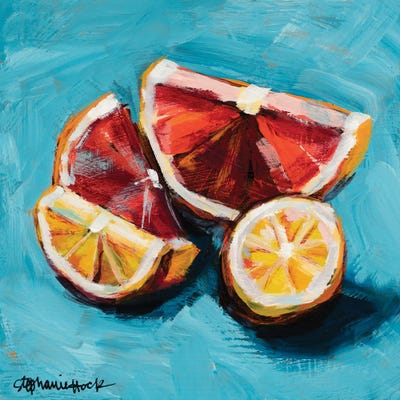 Citrus Smiles by Stephanie Hock art print