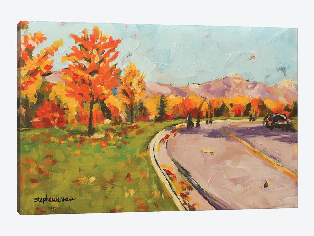 Autumn In The Park by Stephanie Hock 1-piece Art Print