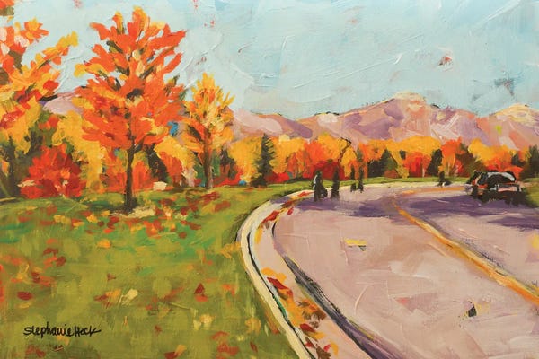 City Parks: Autumn In The Park by Stephanie Hock