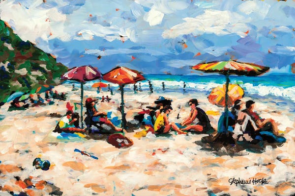 Umbrellas: Where I'd Rather Be by Stephanie Hock