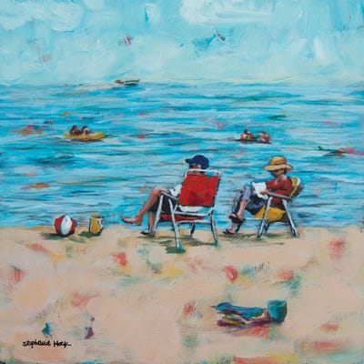 You, Me And The Deep Blue Sea by Stephanie Hock art print