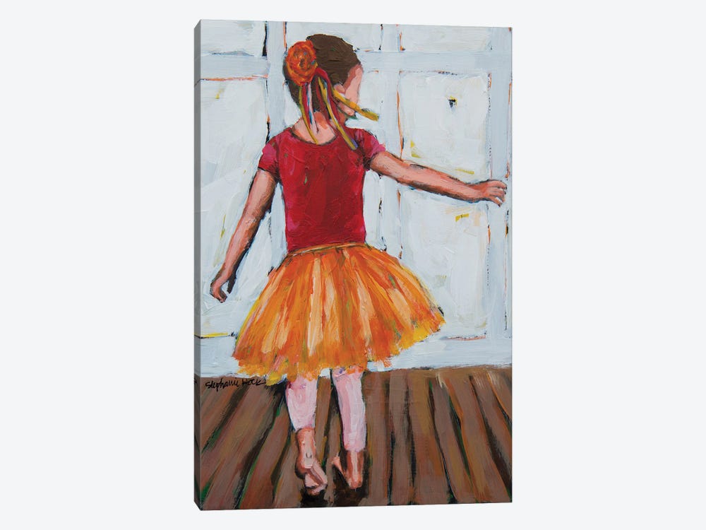 Ballerina by Stephanie Hock 1-piece Canvas Wall Art
