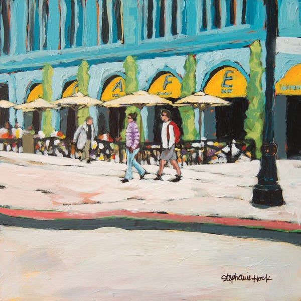 Cafes: Yellow Cafe by Stephanie Hock