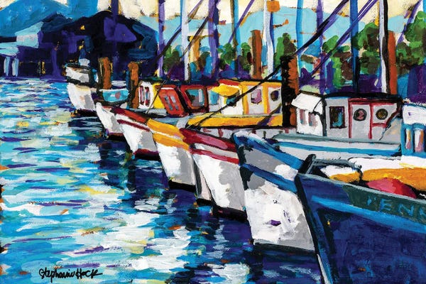 Harbors: Boat Club by Stephanie Hock