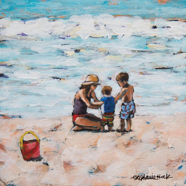 The Joy Of Life: Beach Mom by Stephanie Hock