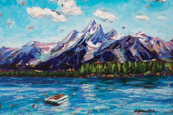 Teton Range: Colter Bay, Grand Teton National Park by Stephanie Hock